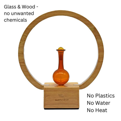 LUNA Eco-Friendly Aroma Diffuser | Ringlight Waterless Nebuliser | Pure Essential Oil